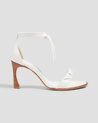 Alexandre Birman Clarita 85 knotted leather sandals - White White