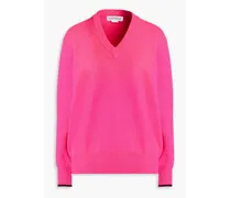 Cashmere-blend sweater - Pink