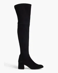 Stuart Weitzman Flareland suede over-the-knee boots - Black Black