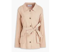 Linen-blend jacket - Neutral