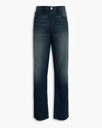 RE/DONE High-rise straight-leg jeans - Blue Blue