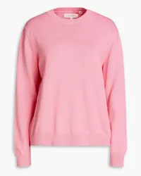 Chinti & Parker Leonora wrap-effect cotton sweater - Pink Pink