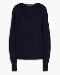 Another Tomorrow Cotton sweater - Blue Blue