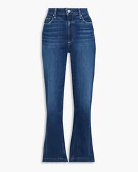 Paige Leenah high-rise flared jeans - Blue Blue