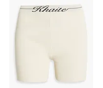 Bryant stretch-knit shorts - White
