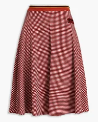 Marni Jacquard-knit skirt - Red Red