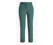 Elliston stretch-gabardine slim-leg pants - Green