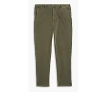 Fit 2 Action slim-fit cotton-blend twill chinos - Green