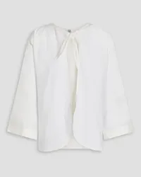 Totême Cotton-poplin top - White White