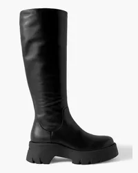 Gianvito Rossi Montey 20 leather knee boots - Black Black