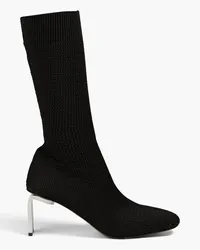 Jil Sander Stretch-knit sock boots - Black Black