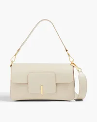 WANDLER Georgia pebbled-leather shoulder bag - Neutral Neutral