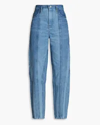 Frame Denim High-rise tapered jeans - Blue Blue