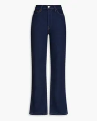 RE/DONE 90s high-rise straight-leg jeans - Blue Blue