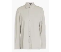 Cotton-jersey shirt - Gray