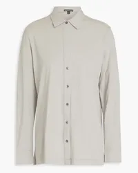 James Perse Cotton-jersey shirt - Gray Gray