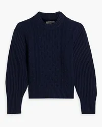 Chinti & Parker Aran cable-knit wool sweater - Blue Blue