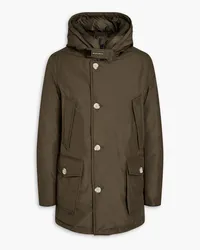 Woolrich Cotton-blend shell parka - Green Green