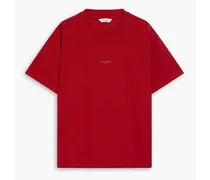 Kjerag Oslo logo-print T-shirt - Red