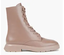 Mckenzee leather combat boots - Neutral