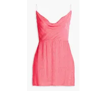 Jill sequined chiffon mini dress - Pink