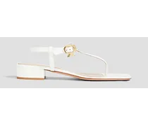 Gianvito Rossi Patent-leather sandals - White White