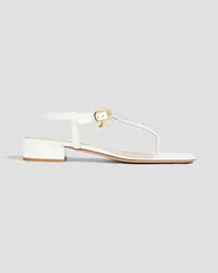 Gianvito Rossi Patent-leather sandals - White White