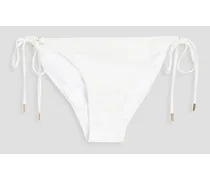 Low-rise bikini briefs - White