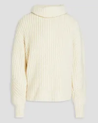 A.L.C. A C. - Clayton ribbed merino wool-blend turtleneck sweater - White White