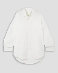 R13 Cotton Oxford shirt - White White