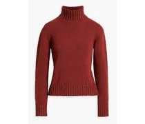 Audrey wool turtleneck sweater - Red