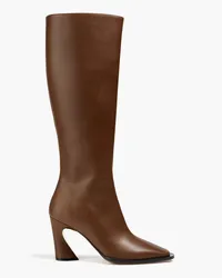 Zimmermann Leather knee boots - Brown Brown