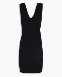 Rick Owens Knitted mini dress - Black Black