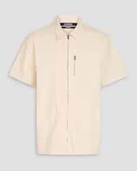 Jacquemus Banho cotton shirt - White White