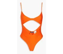 Aranja cutout swimsuit - Orange