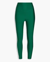 The Upside Southwest Dance striped stretch leggings - Green Green