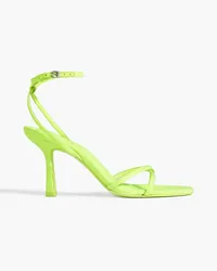 Alexander Wang Dahlia 85 embellished neoprene sandals - Green Green