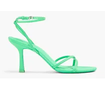 Dahlia 85 embellished neoprene sandals - Green