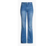 Le High Flare high-rise flared jeans - Blue