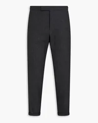 Thom Browne Skinny-fit wool pants - Gray Gray