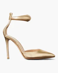 Gianvito Rossi 105 metallic leather pumps - Metallic Metallic