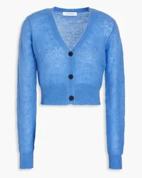 Frame Denim Cropped knitted cardigan - Blue Blue