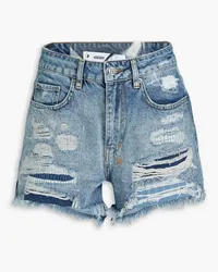 ksubi Distressed denim shorts - Blue Blue