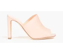 Res leather mules - Pink
