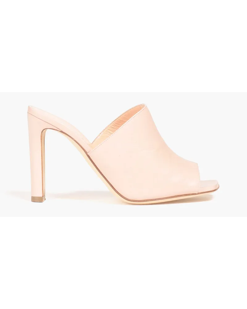 Rupert Sanderson Res leather mules - Pink Pink