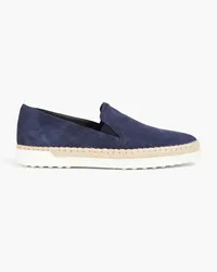 TOD'S Suede slip-on sneakers - Blue Blue