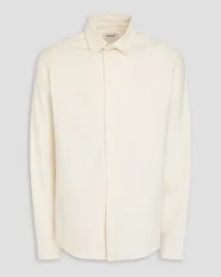 Sandro Cotton-flannel shirt - White White