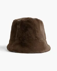 Eugenia Kim Charlie faux fur bucket hat - Brown Brown