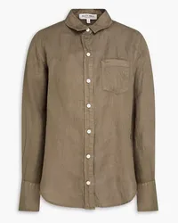 Alex Mill Wyatt linen shirt - Green Green