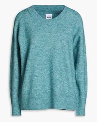 Day Birger et Mikkelsen Mélange knitted sweater - Blue Blue